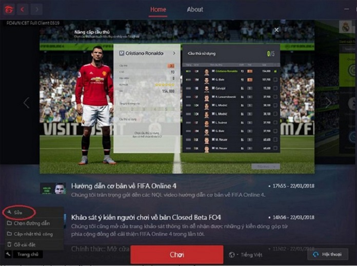 Cách khắc phục lỗi FIFA Online 4 khởi chạy game thất bại hiệu quả